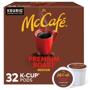 McCafe Single Serve K-Cup Pods, Medium Roast